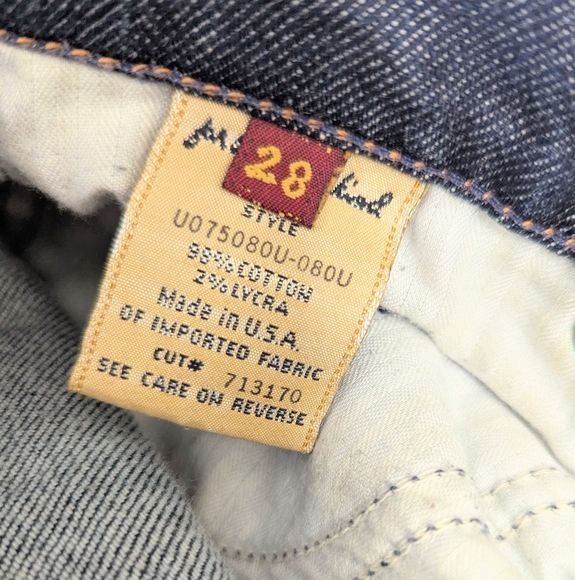 7 For All Mankind Blue Bootcut Jeans 28 - Picture 11 of 11